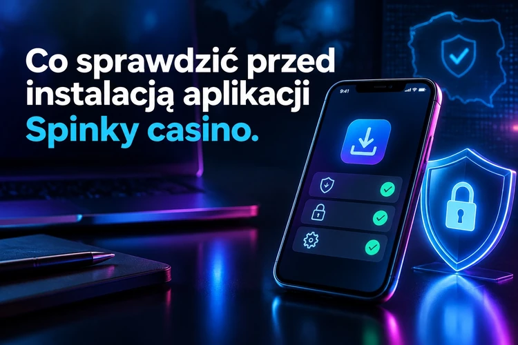 Co sprawdzić przed instalacj�
                                        aplikacji Spinky casino